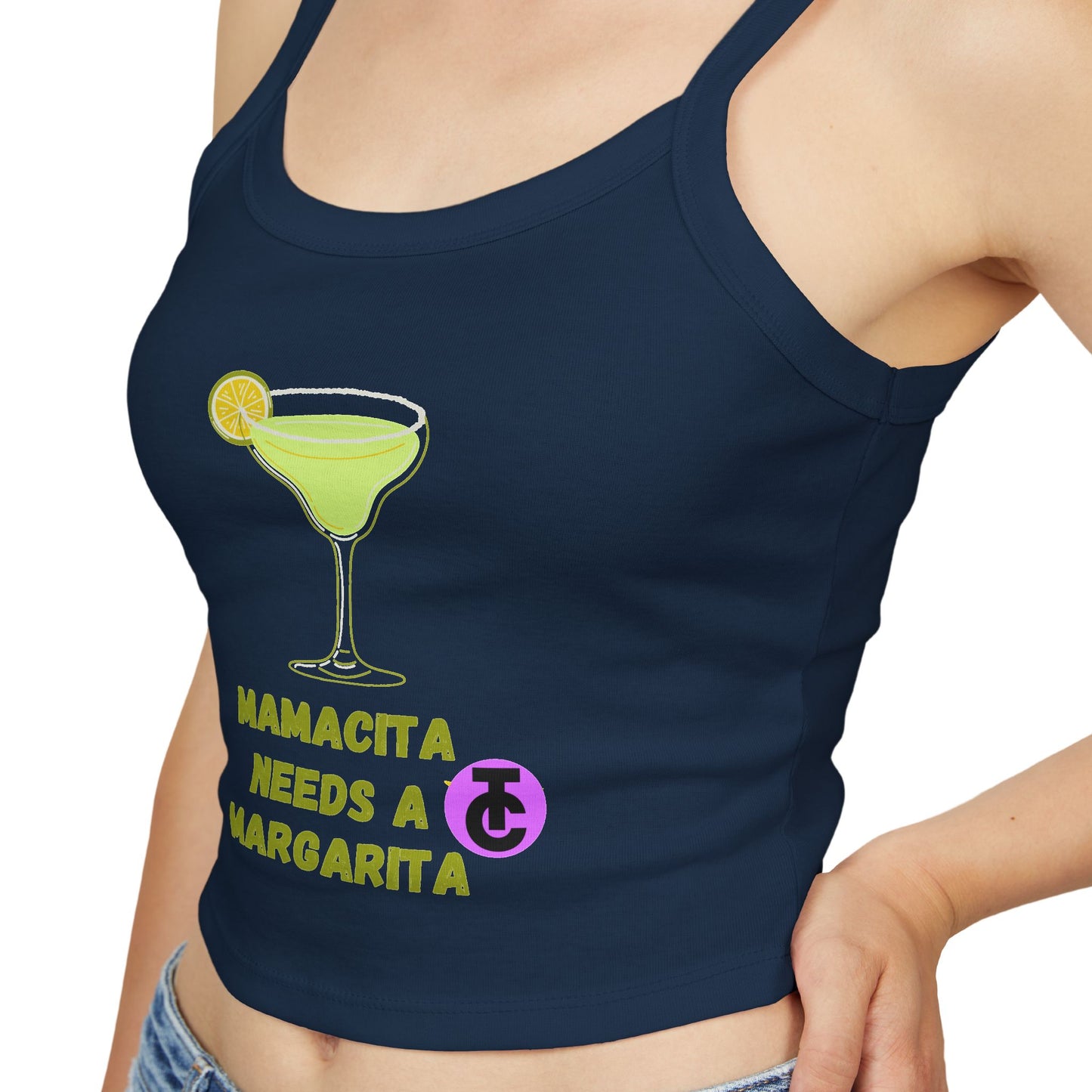 Chic Margarita Tank Top for Women, Summer Party Top, Casual Beachwear, Fun Gift for Her, Vacation Outfit