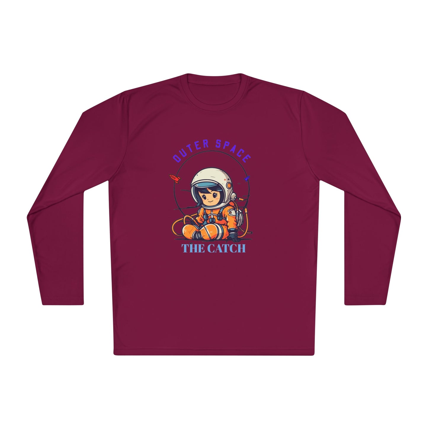 Outer Space Astronaut Lightweight Long Sleeve Tee - THE CATCH