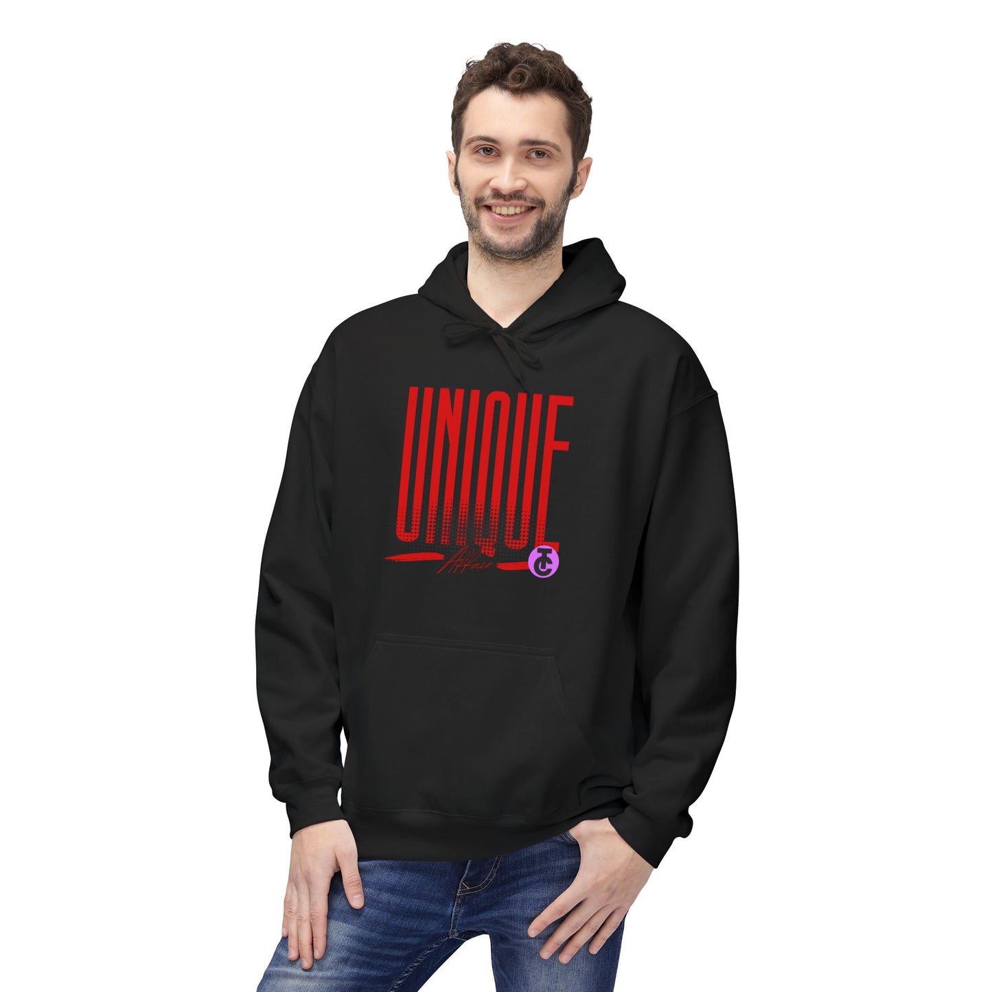 Unique Softstyle Fleece Hoodie - Trendy Graphic Sweatshirt - THE CATCH