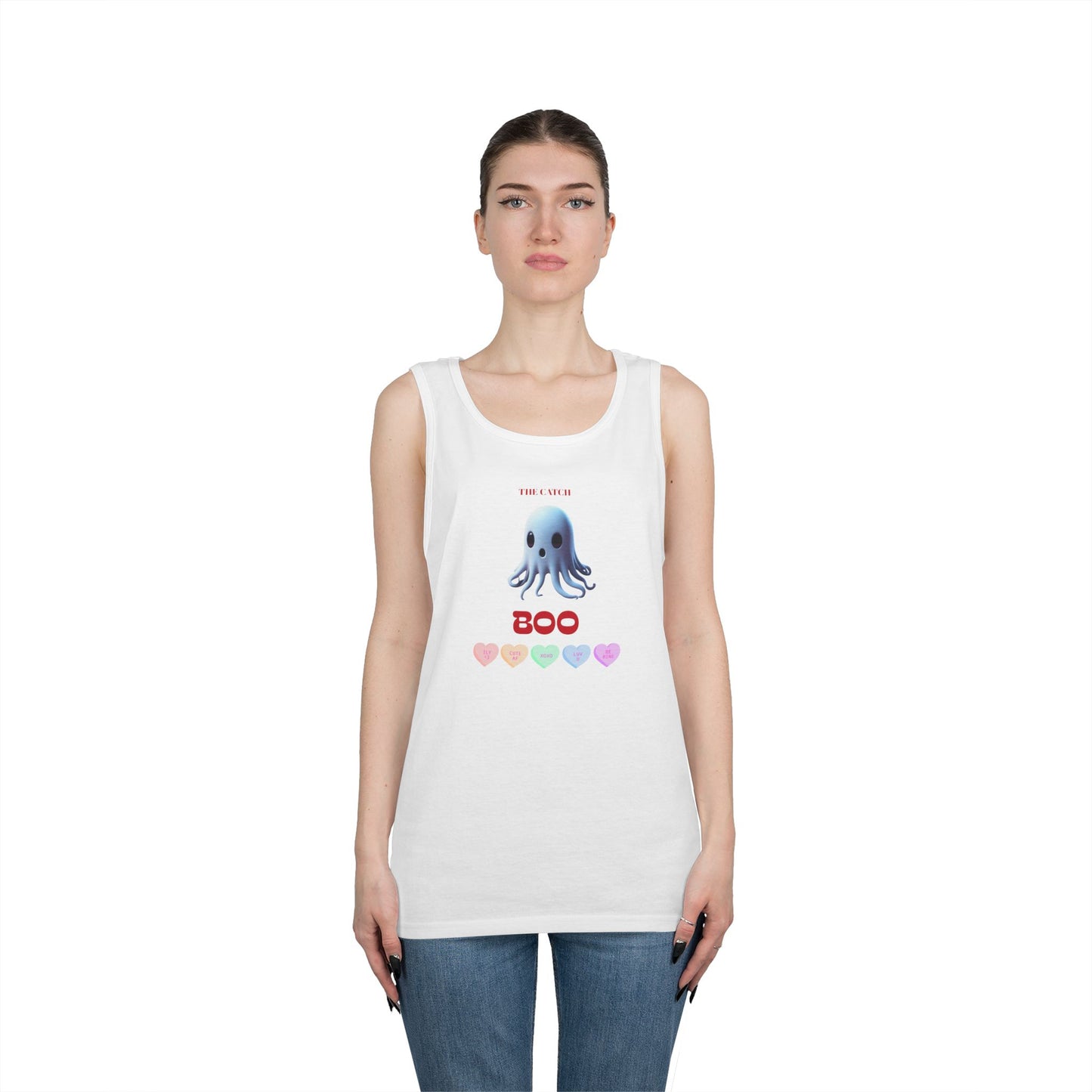 Woman's Heavy Cotton Tank Top - THE CATCH