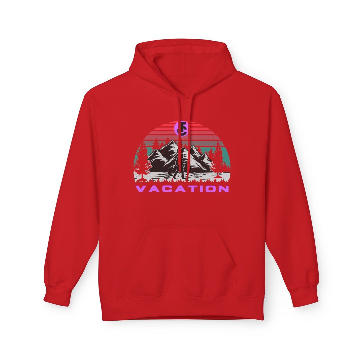 Vacation Vibes Fleece Hoodie - Softstyle - THE CATCH