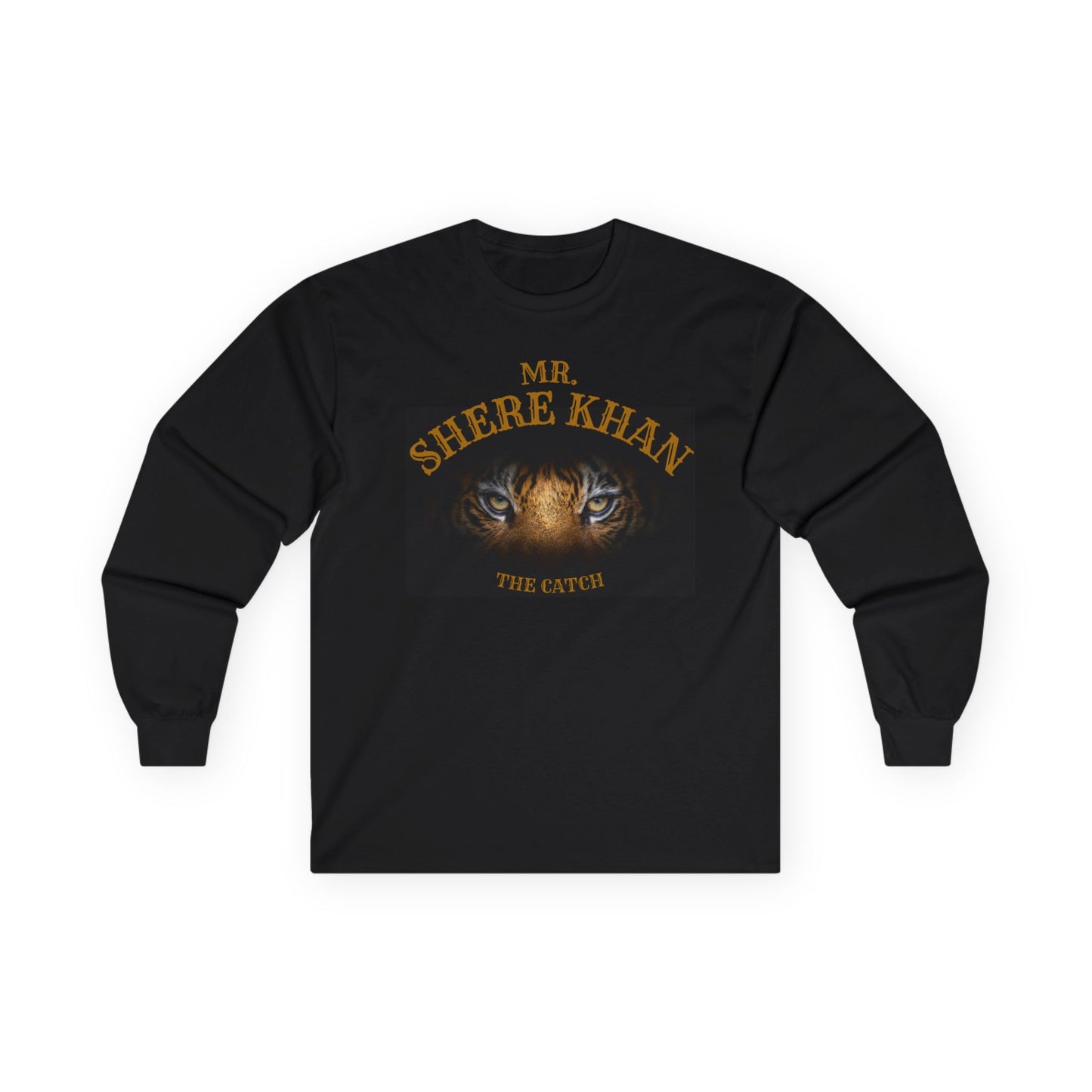 Mr. Shere Khan Long Sleeve Tee - Bold Graphic Tees for Tiger Lovers - THE CATCH