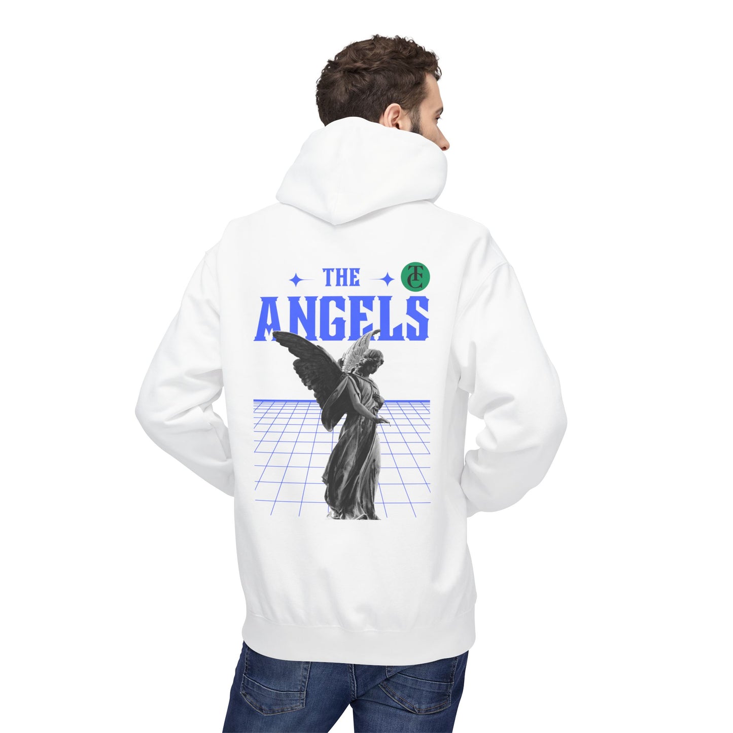 Angels Graphic Hoodie -Midweight Softstyle Fleece for Casual Comfort - THE CATCH