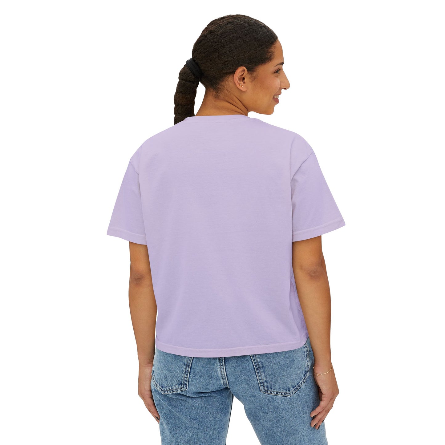 Bohemian Butterfly Women's Boxy Tee, Casual Tee, Graphic Tee, Summer Shirt, Nature Lover Gift