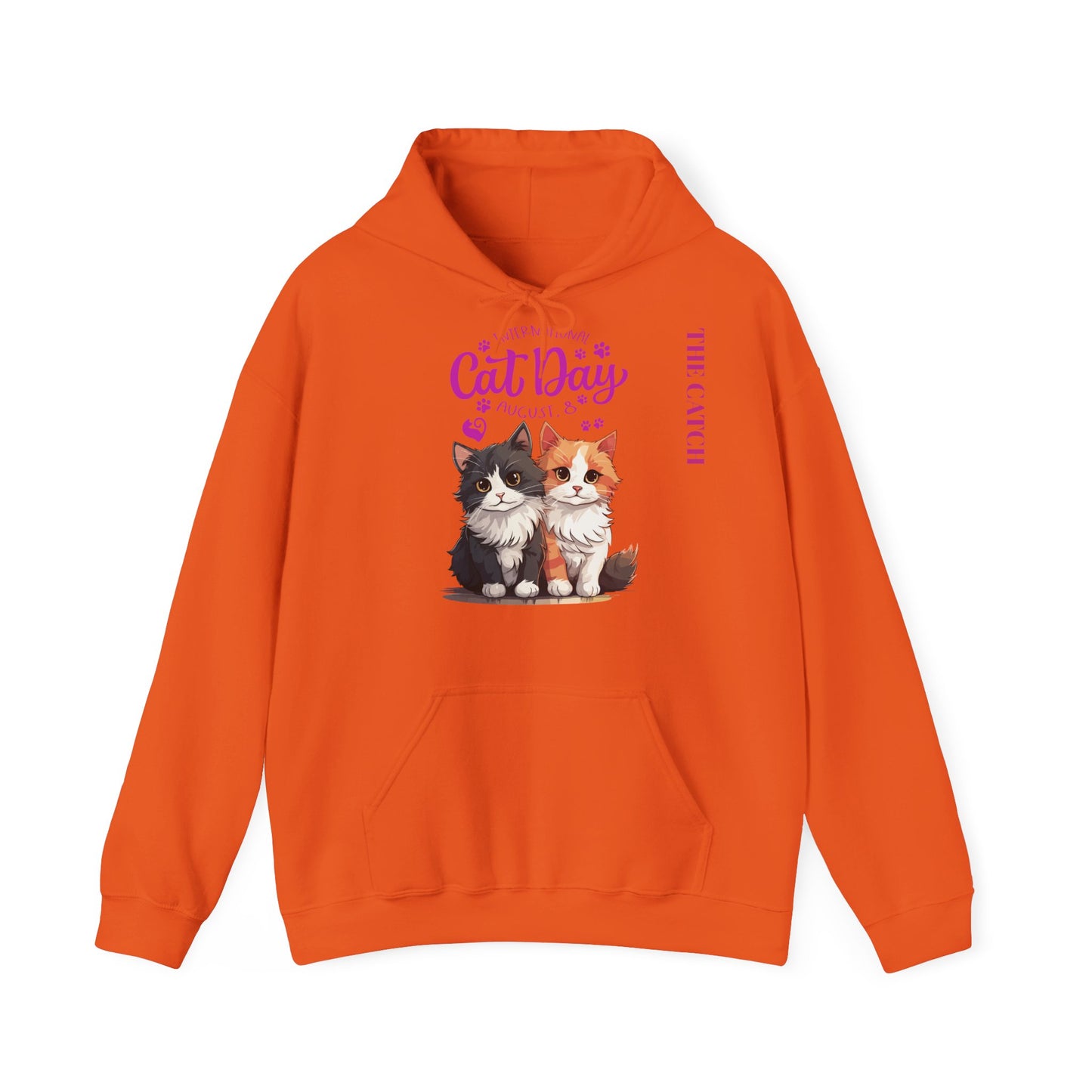 Cute Cat Day Hoodie - Celebrate Your Feline Friends!