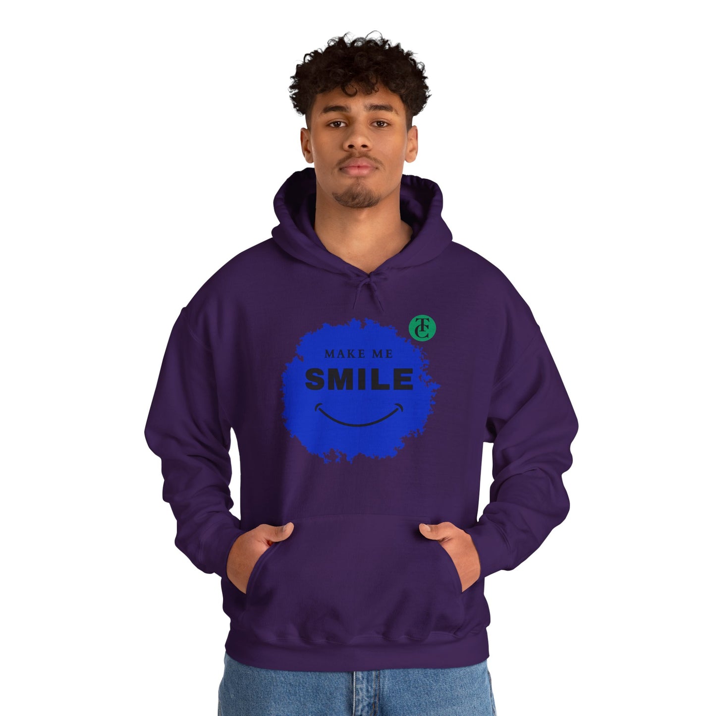 Make Me Smile Hoodie: Cozy Sweatshirt, Gift for Friends, Casual Wear, Positive Vibes, Everyday Comfort, Loungewear