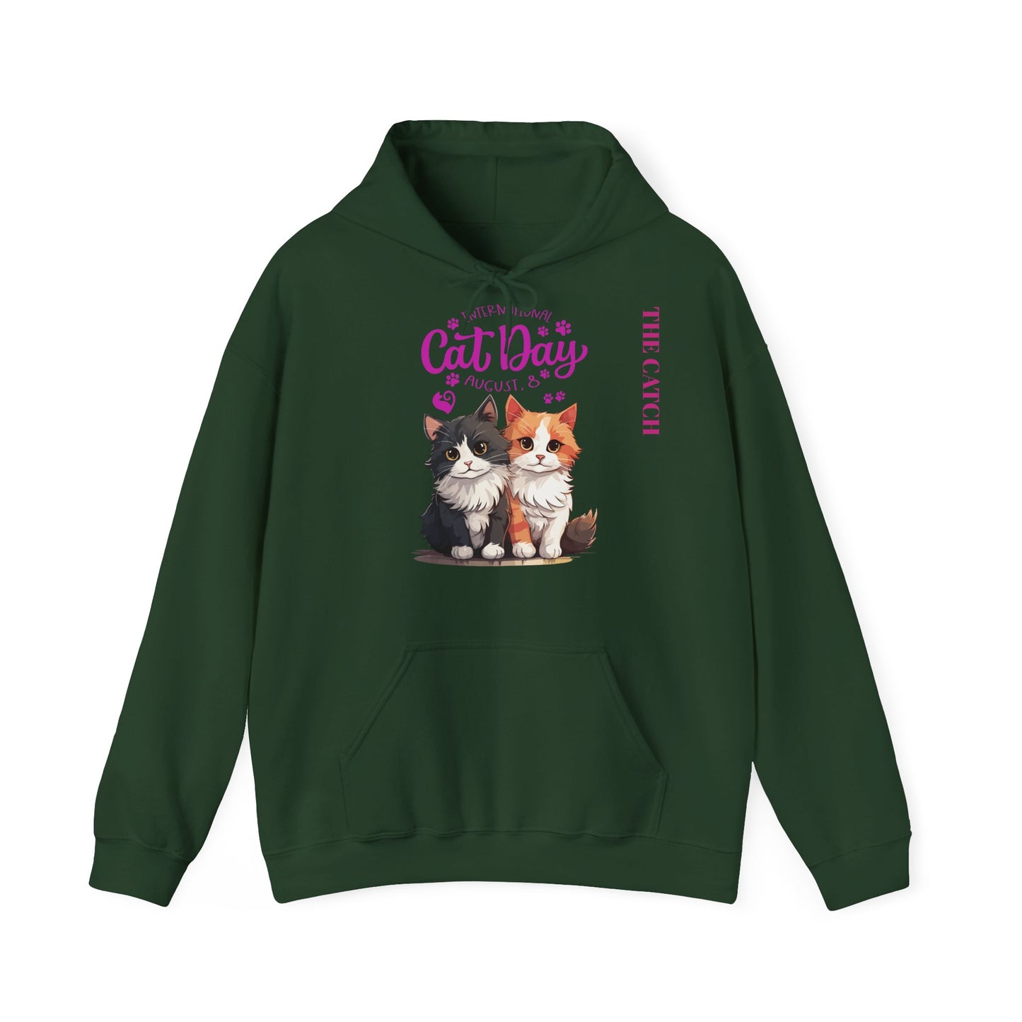 Cute Cat Day Hoodie - Celebrate Your Feline Friends!