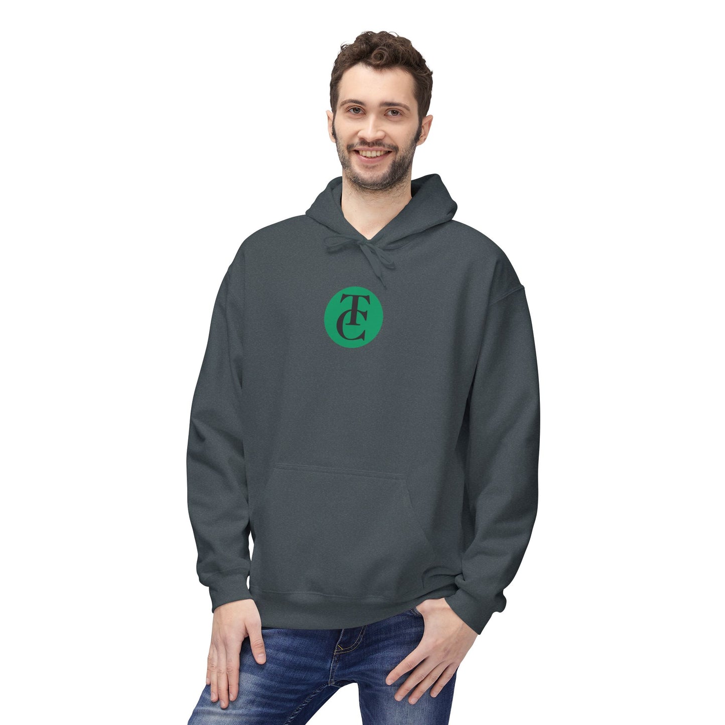 Fleece Hoodie with Cupid Design - Softstyle, Comfortable, Perfect for Casual Wear