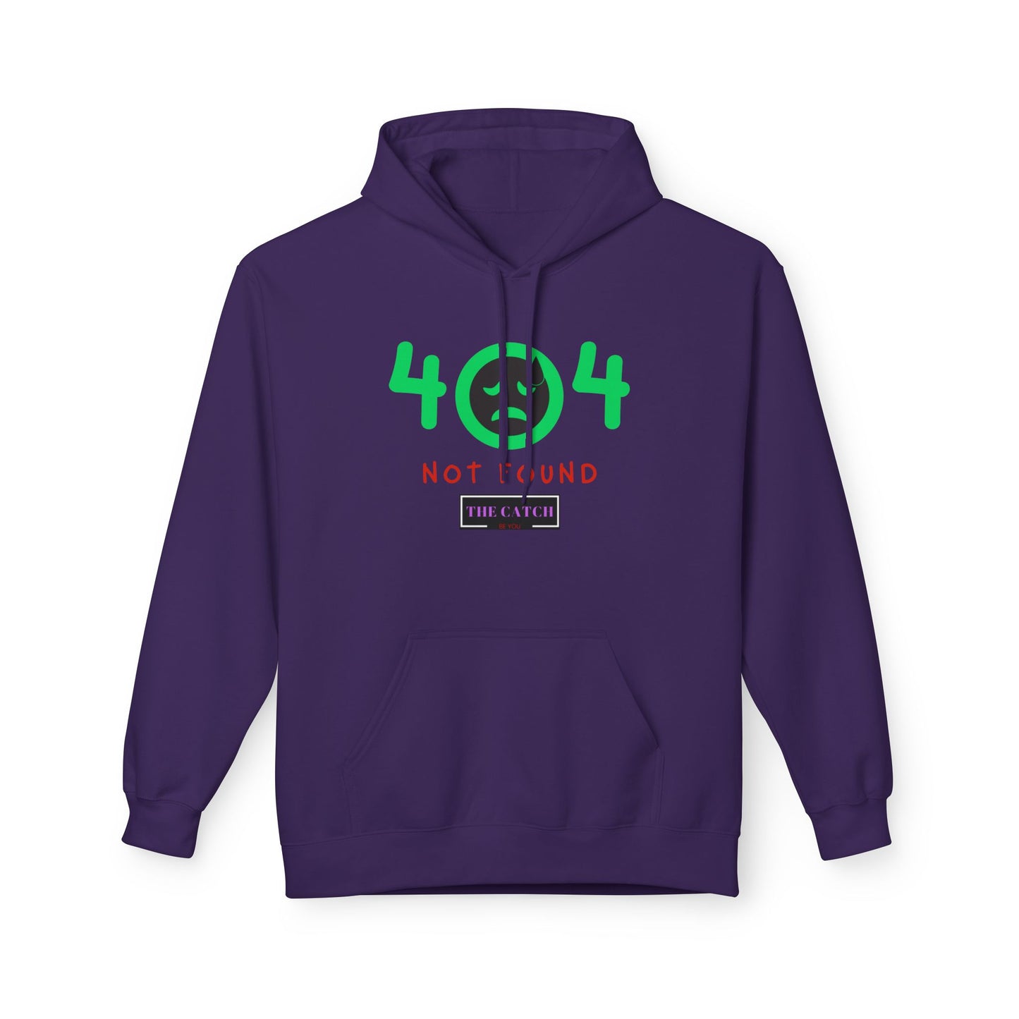 404 Not Found Softstyle Fleece Hoodie - THE CATCH