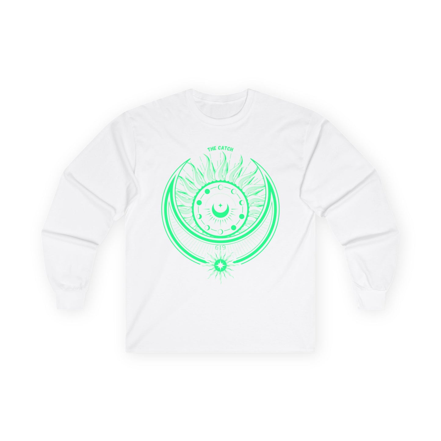 Sun & Moon Long Sleeve Tee - The Catch - Cotton Top - THE CATCH