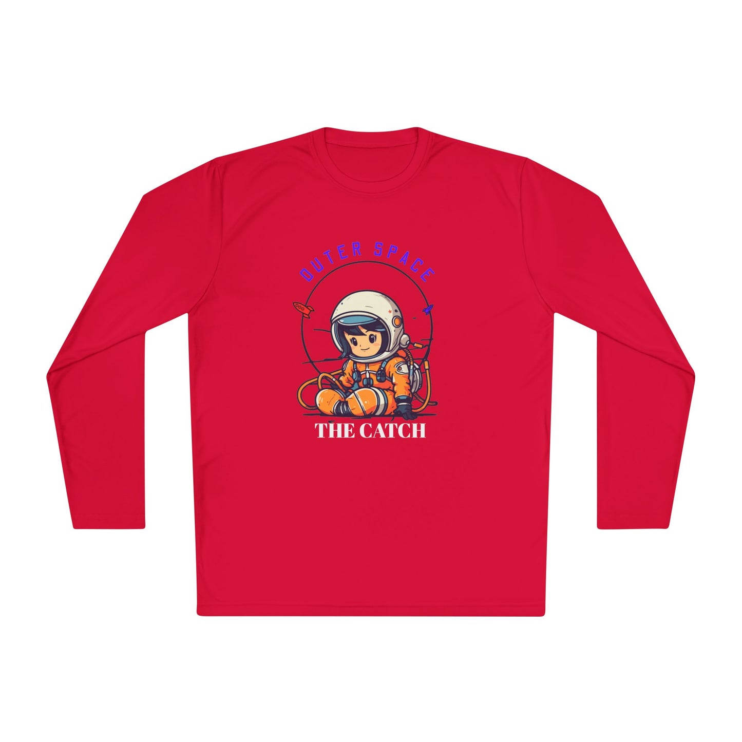 Outer Space Astronaut Lightweight Long Sleeve Tee - THE CATCH