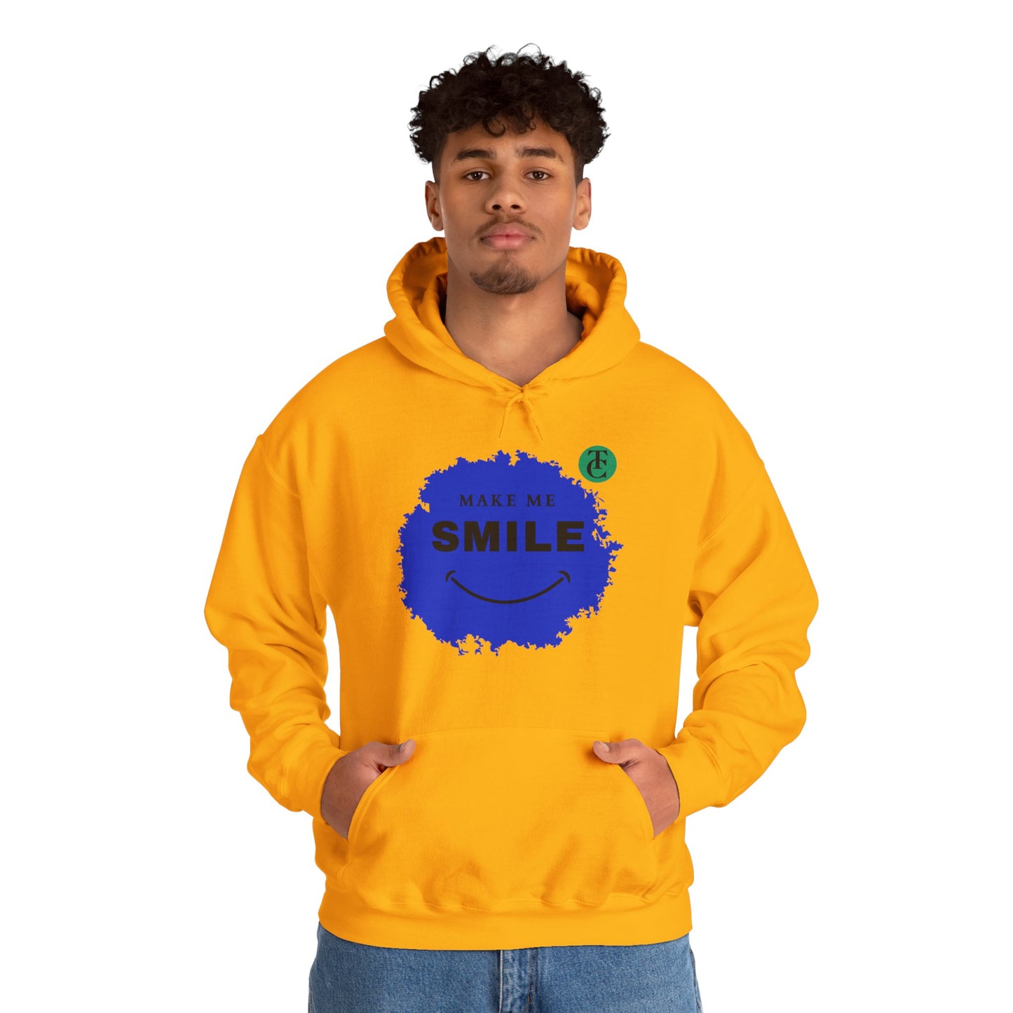 Make Me Smile Hoodie: Cozy Sweatshirt, Gift for Friends, Casual Wear, Positive Vibes, Everyday Comfort, Loungewear