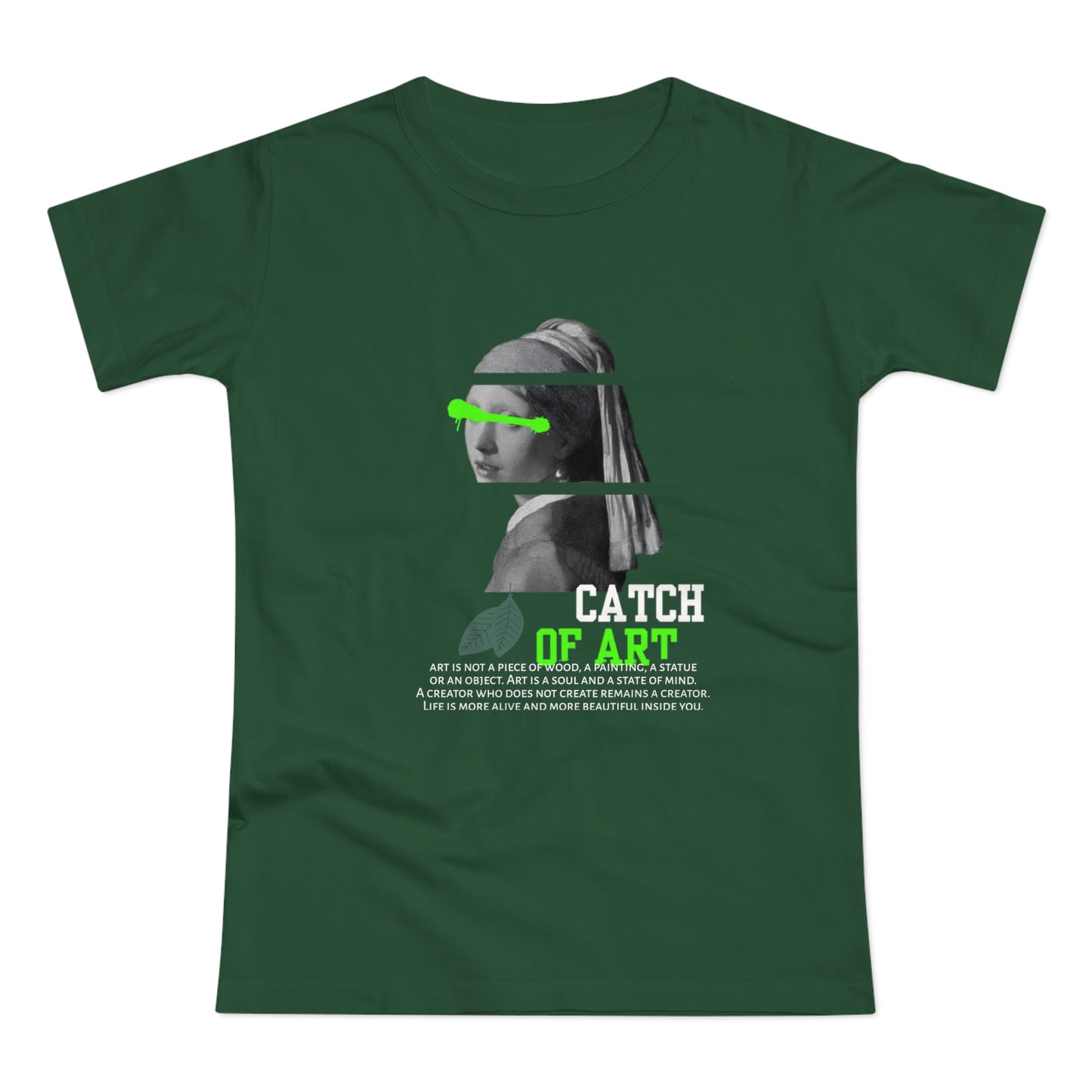Catch of Art Women's T-Shirt - Creative Graphic Tee for Art Lovers - THE CATCH