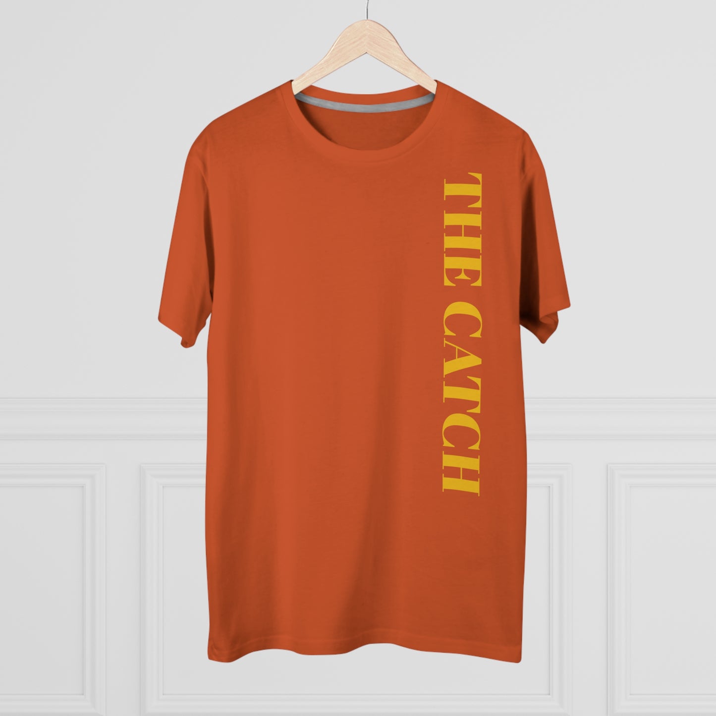 Men's Modern-Fit Tee - 'The Catch' Statement Shirt - THE CATCH