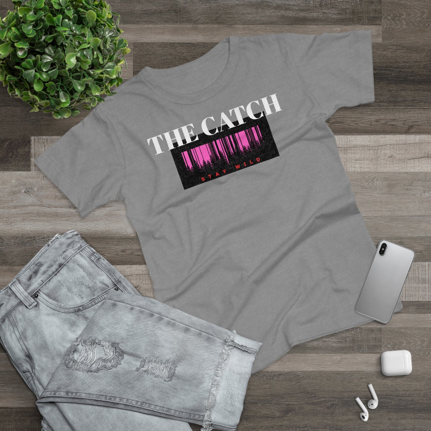 Stay Wild T-Shirt for Adventurous Women | Casual Comfort | Perfect Gift - THE CATCH