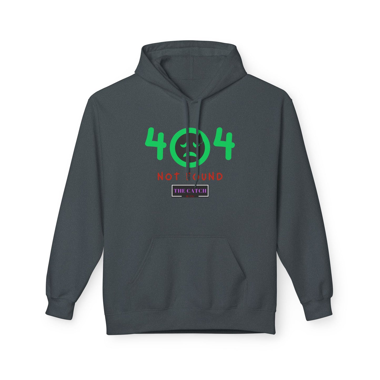 404 Not Found Softstyle Fleece Hoodie - THE CATCH