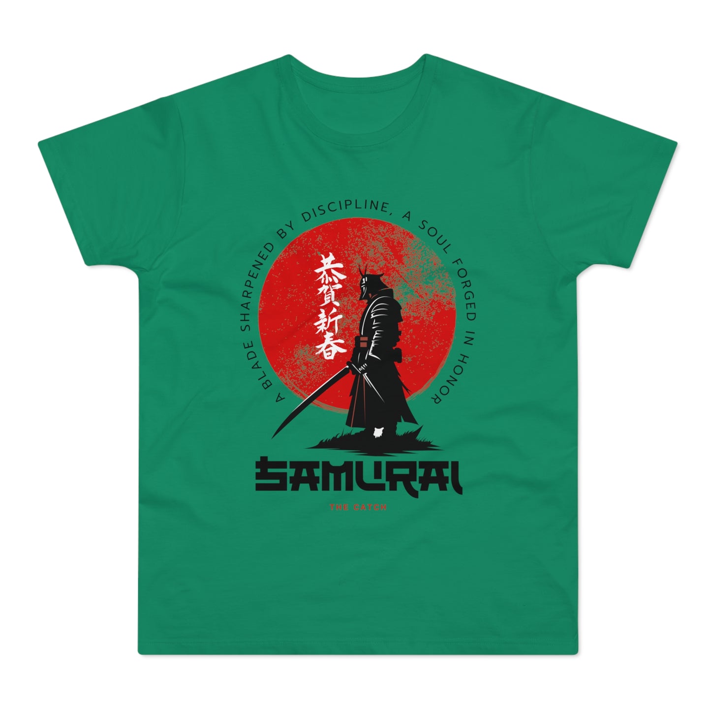 Samurai Discipline Men's T-Shirt - Bold Graphic Tee for Anime Lovers - THE CATCH