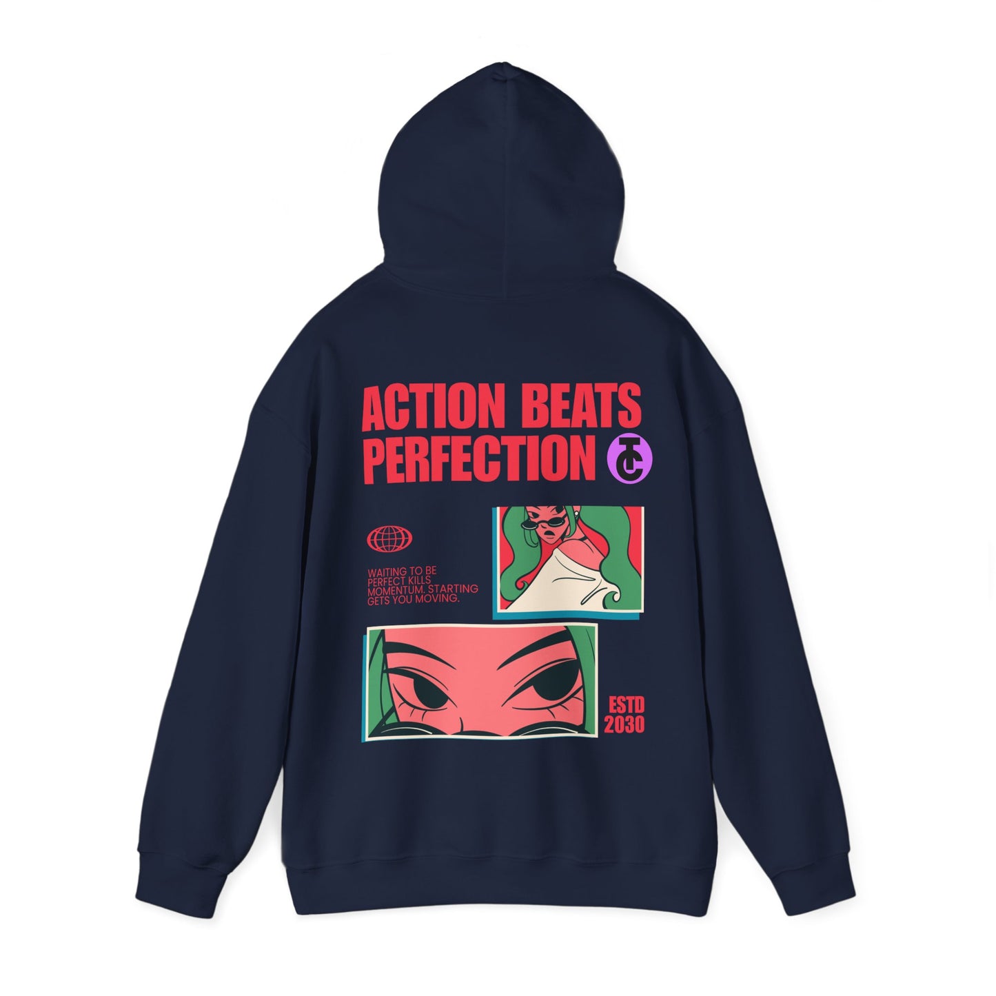 Stylish Hoodie with Bold Graphic Design | Cozy Streetwear for Every Occasion, Trendy Gift, Casual Wear, Fashion Statement