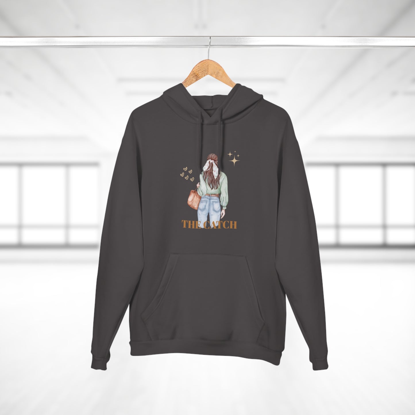 Stylish Pullover Hoodie - "THE CATCH" Design for Everyday Comfort - THE CATCH