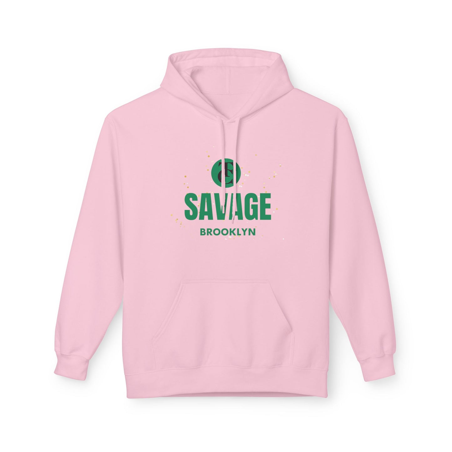 Savage Brooklyn Midweight Fleece Hoodie - Casual Streetwear Fashion - THE CATCH