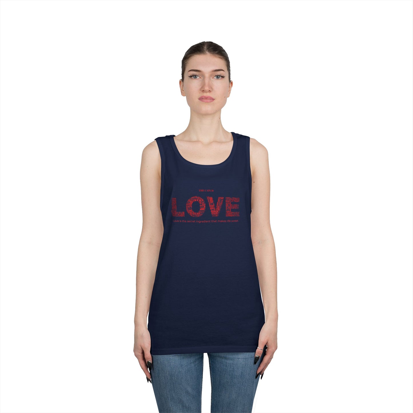 Woman's Heavy Cotton Tank Top - THE CATCH