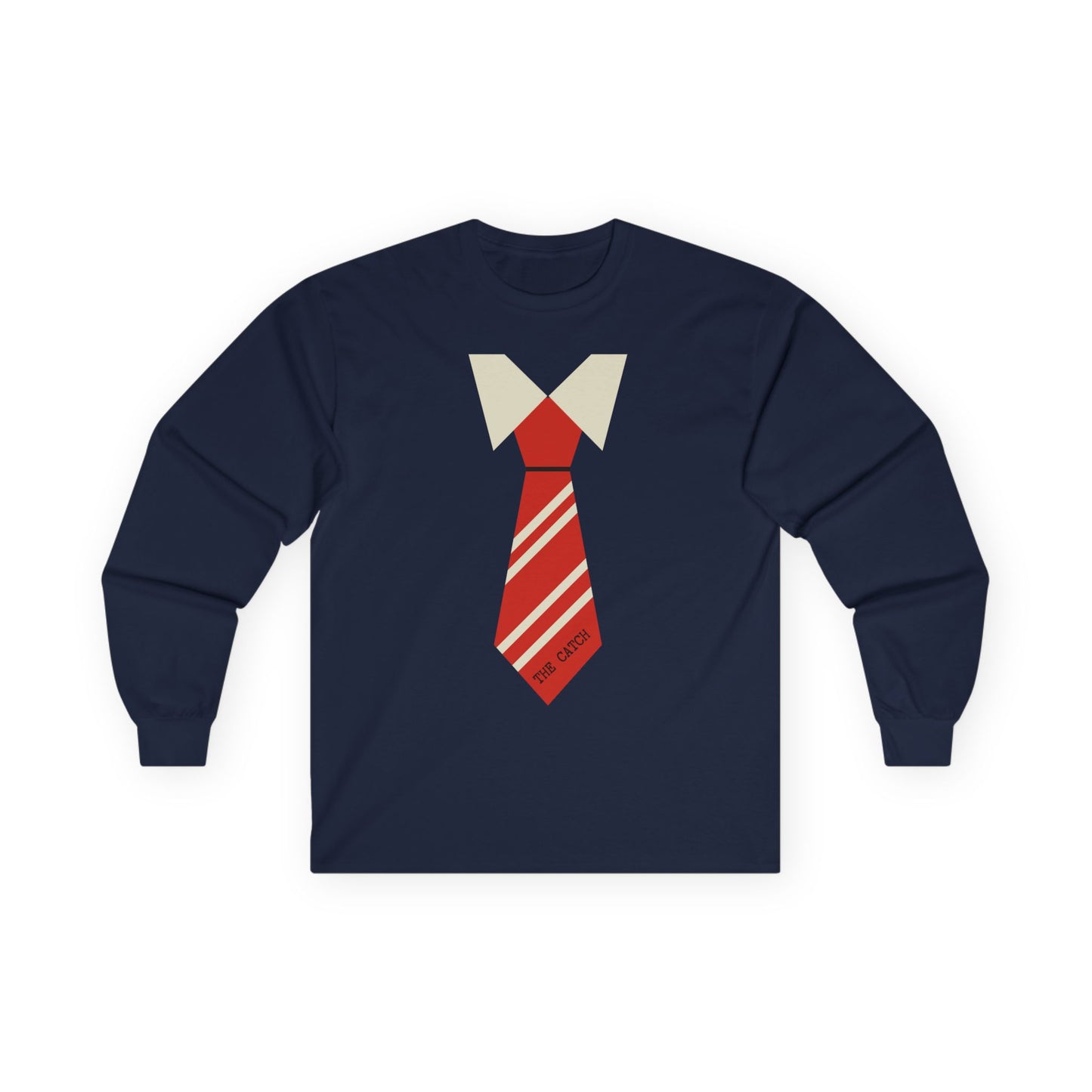 Funny Graphic Long Sleeve Tee - 'Tie One On'