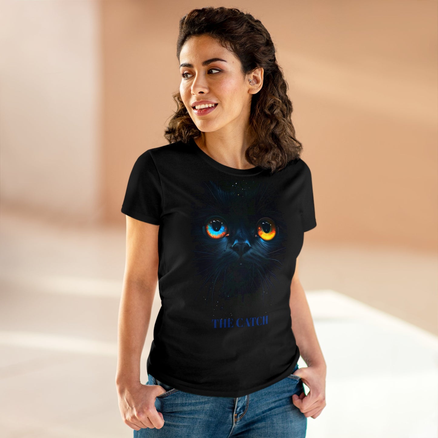 Women's Midweight Cotton Tee - THE CATCH