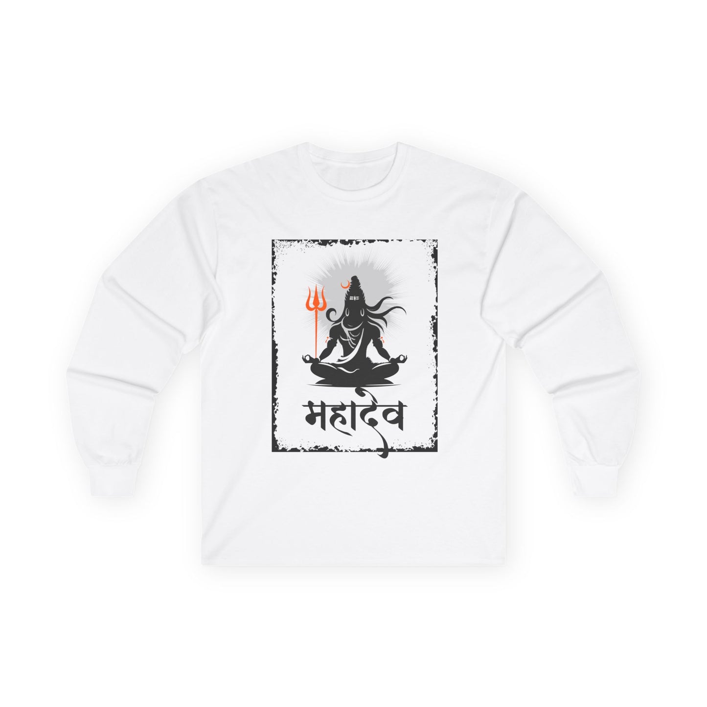 Spiritual Shiva Long Sleeve Tee - Cotton Shirt for Celebrations - THE CATCH