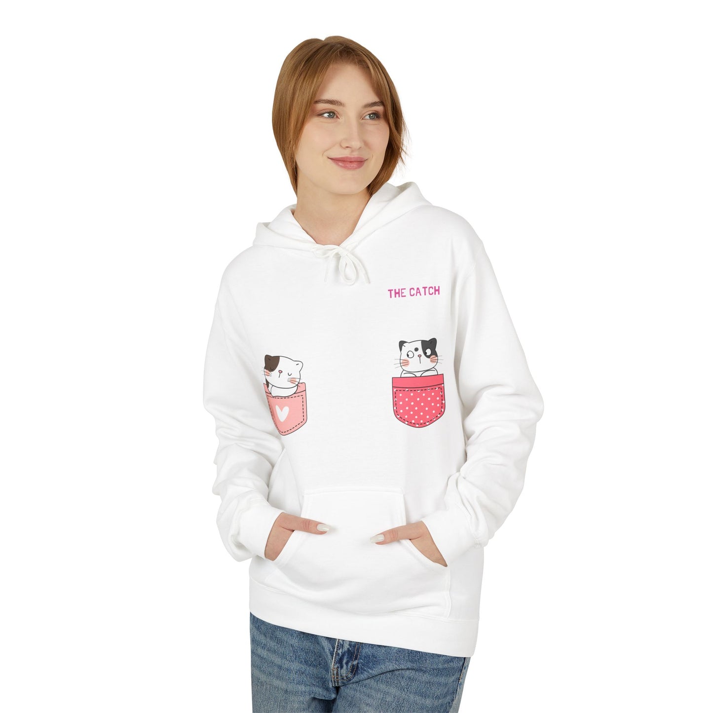 Cute Pets Pocket Fleece Hoodie - Softstyle Sweatshirt - THE CATCH