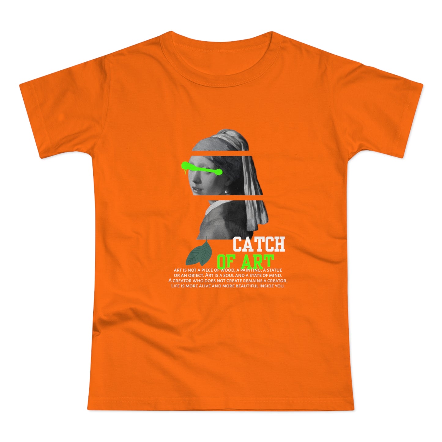 Catch of Art Women's T-Shirt - Creative Graphic Tee for Art Lovers - THE CATCH