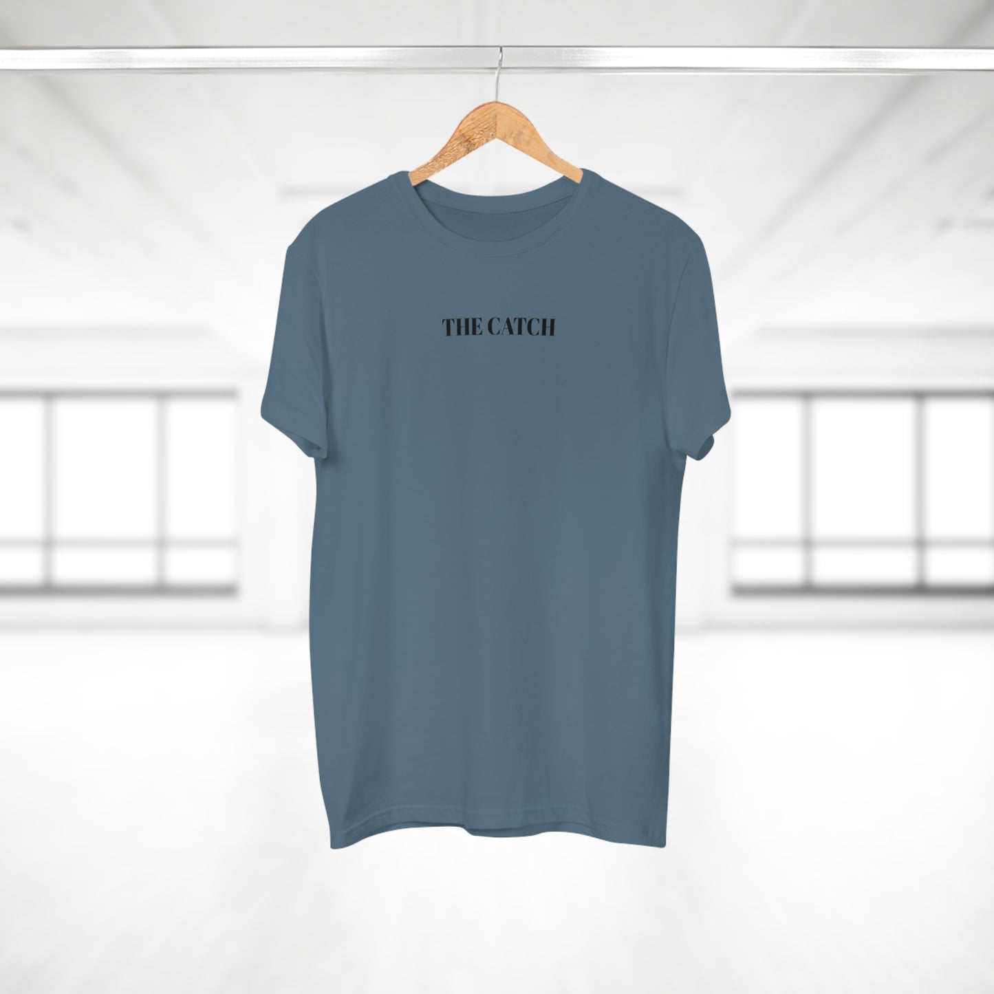 Men's Orange T-Shirt with 'The Catch' and Authentic Design - Perfect for Casual Wear & Gifts
