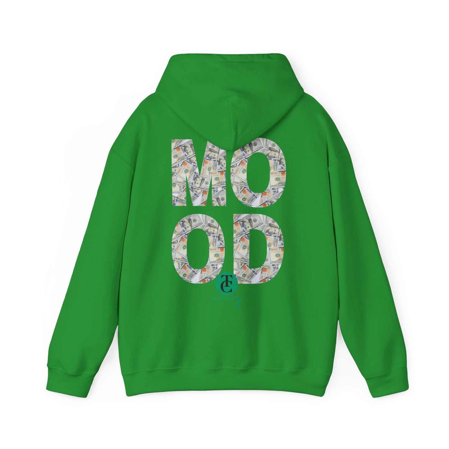Trendy Hooded Sweatshirt - 'MOOD' Graphic, Comfortable Streetwear, Gift for Friends, Cozy Lounge Wear, Casual Outfit