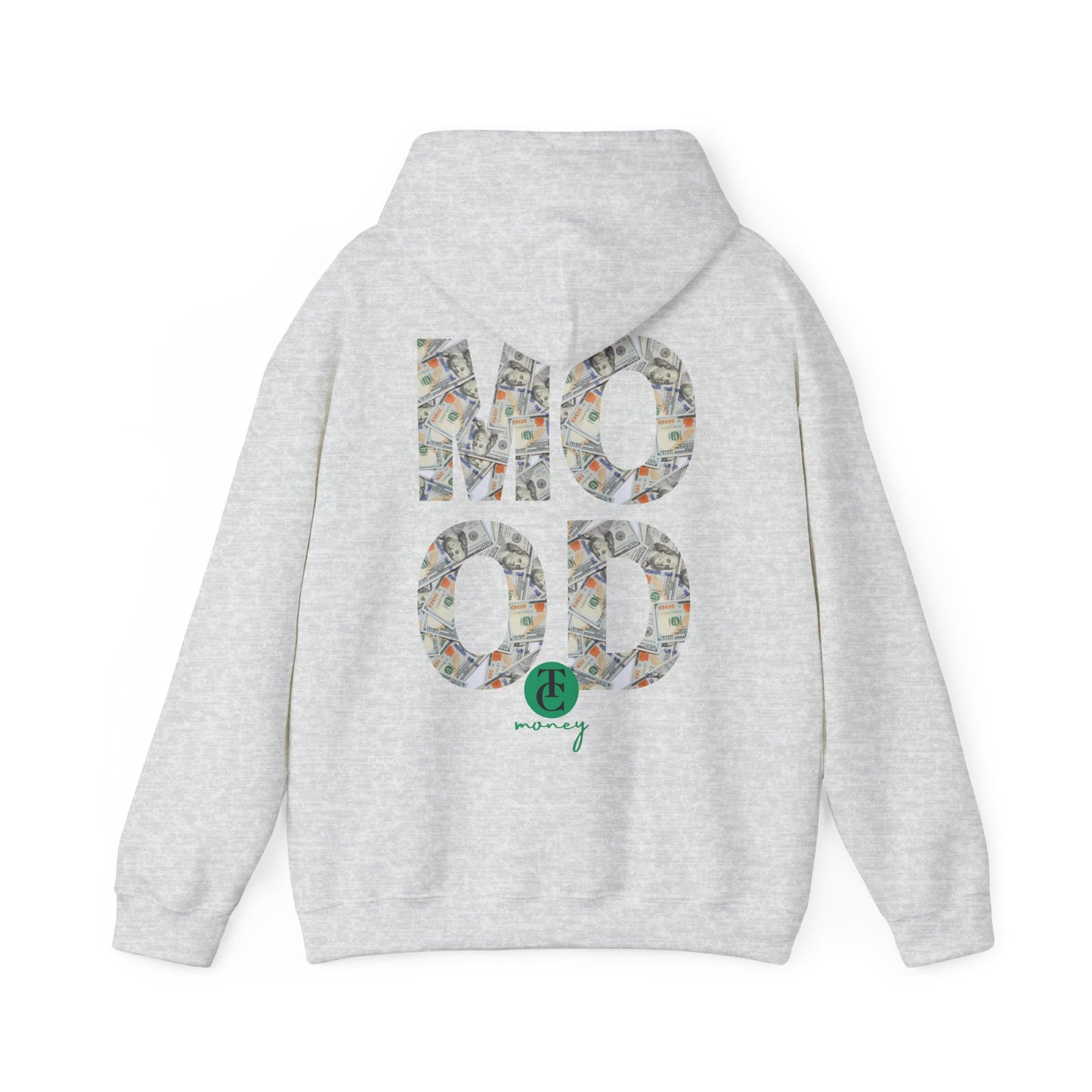 Trendy Hooded Sweatshirt - 'MOOD' Graphic, Comfortable Streetwear, Gift for Friends, Cozy Lounge Wear, Casual Outfit - THE CATCH