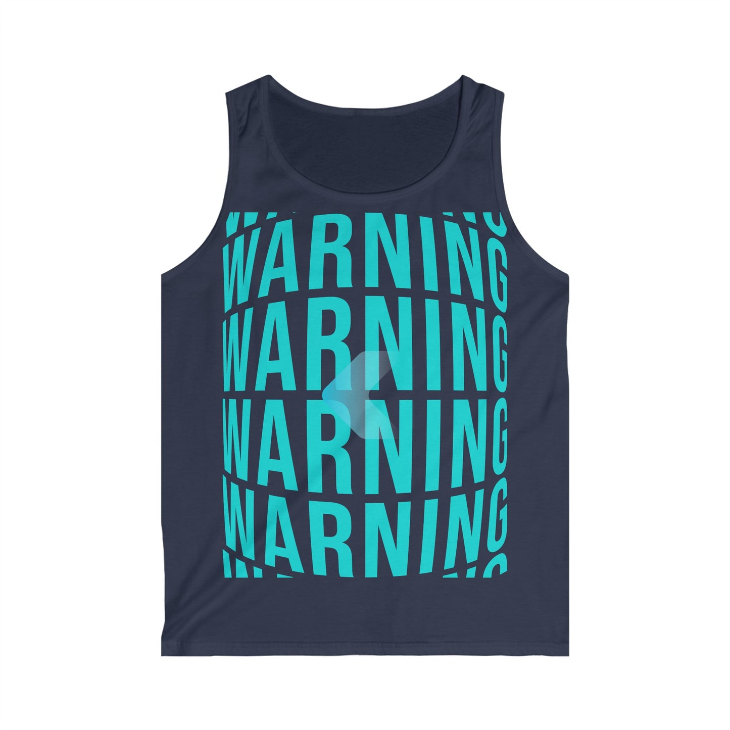 Men's Warning Graphic Tank Top - Casual Summer Style - THE CATCH