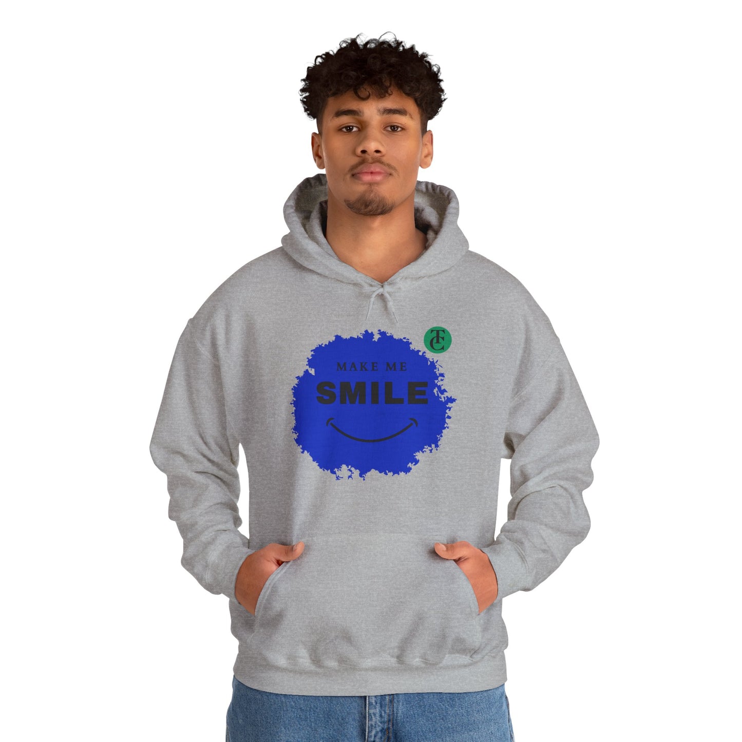 Make Me Smile Hoodie: Cozy Sweatshirt, Gift for Friends, Casual Wear, Positive Vibes, Everyday Comfort, Loungewear
