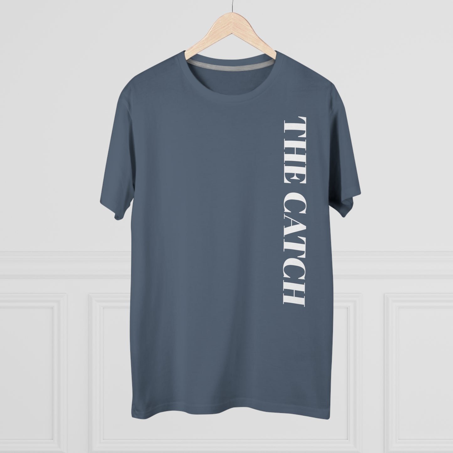 Men's Modern-Fit Tee - Stylish Casual Tee with "THE CATCH" Design