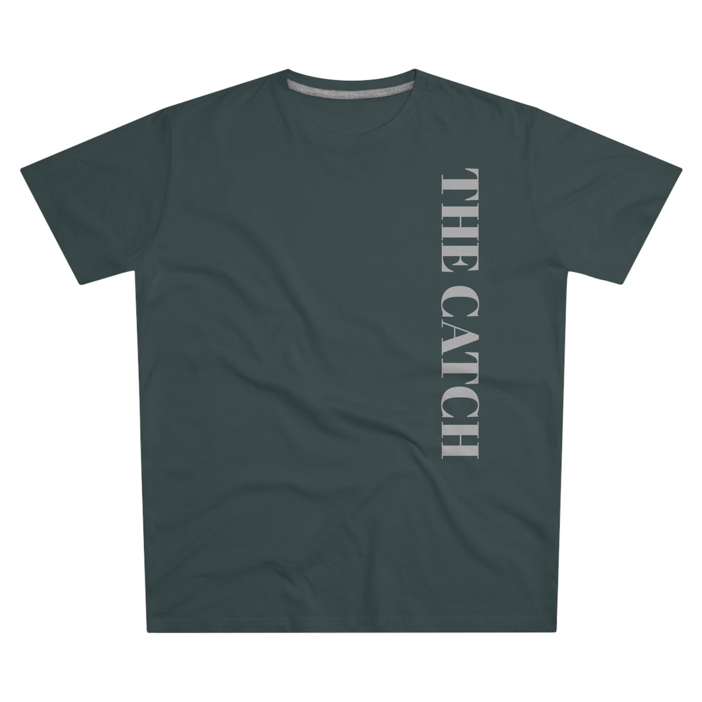 Men's Modern-Fit Tee - Stylish Casual Tee with "THE CATCH" Design