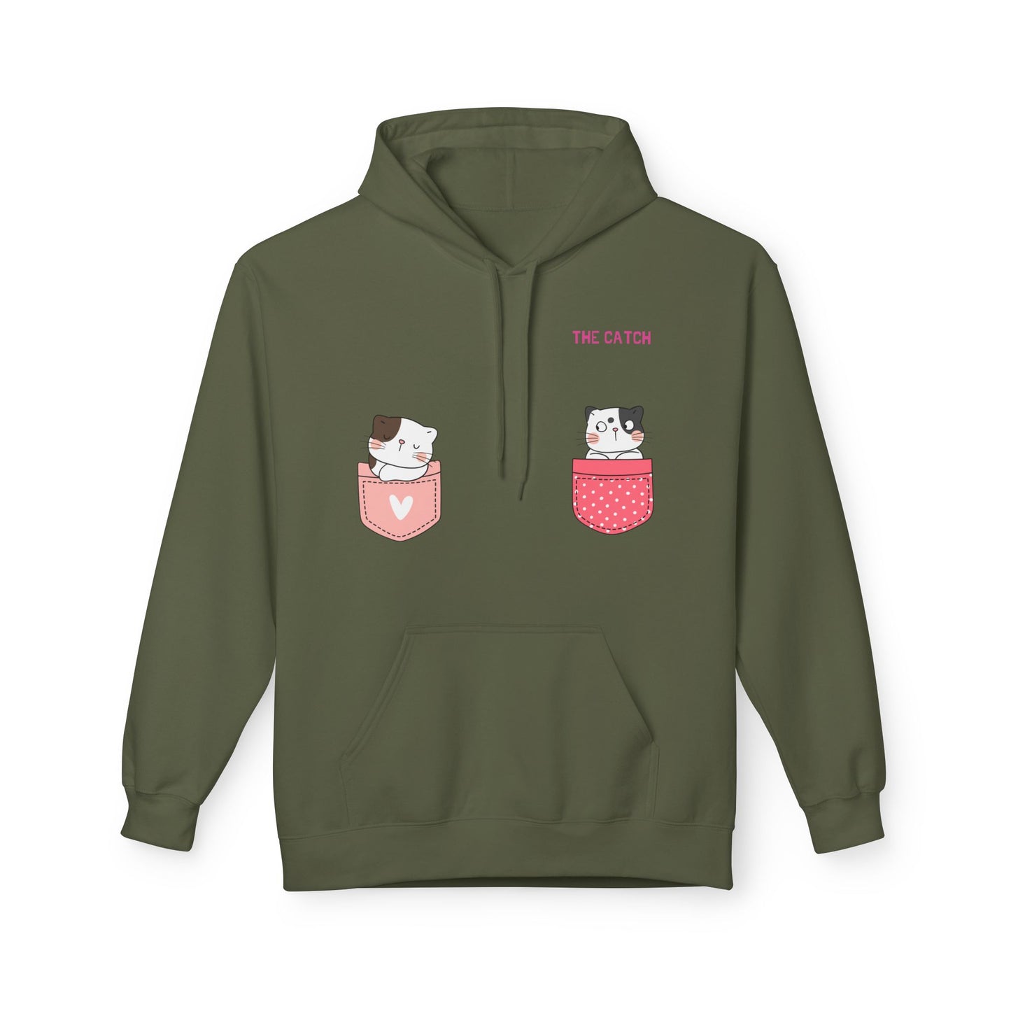 Cute Pets Pocket Fleece Hoodie - Softstyle Sweatshirt - THE CATCH