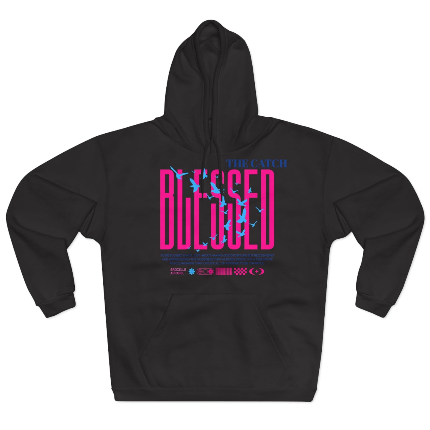 Blessed Pullover Hoodie - Comfy Spiritual Wear for Everyday Inspiration
