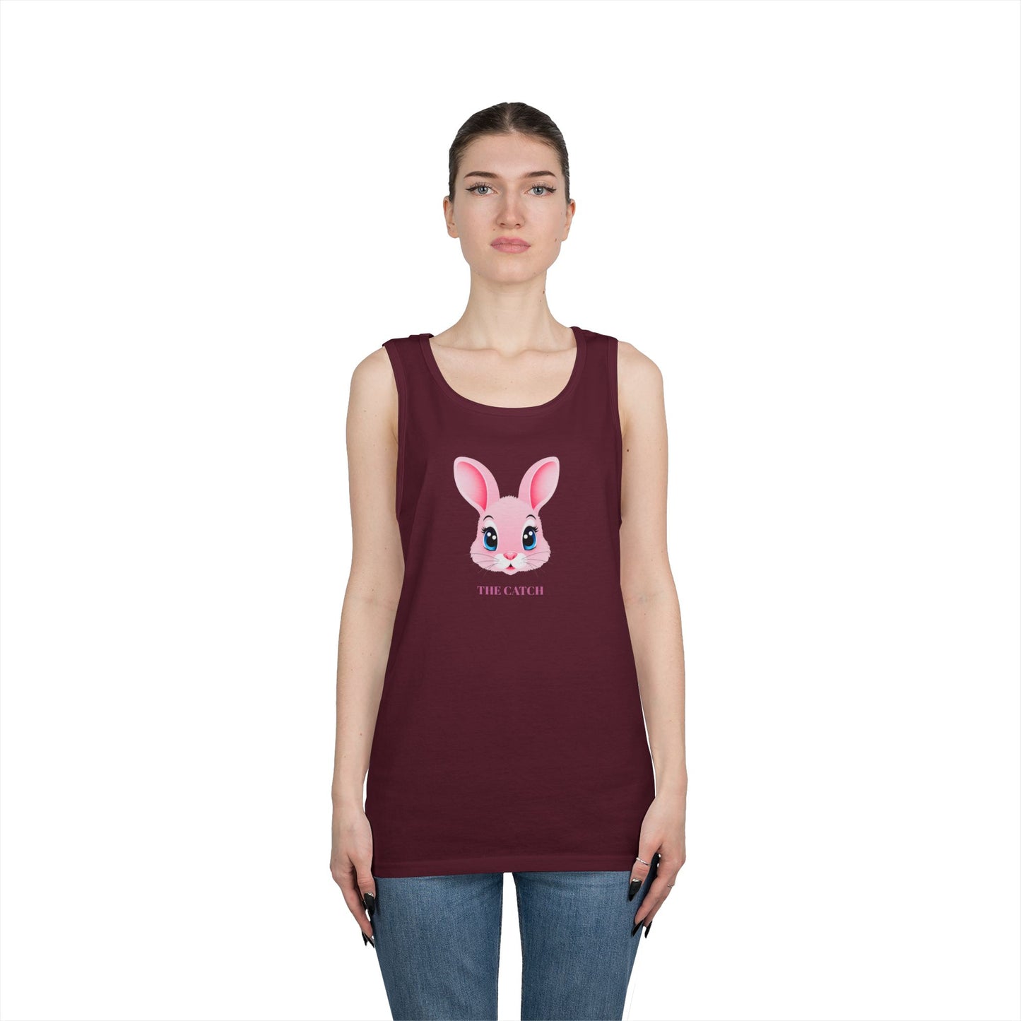 Woman's Heavy Cotton Tank Top - THE CATCH