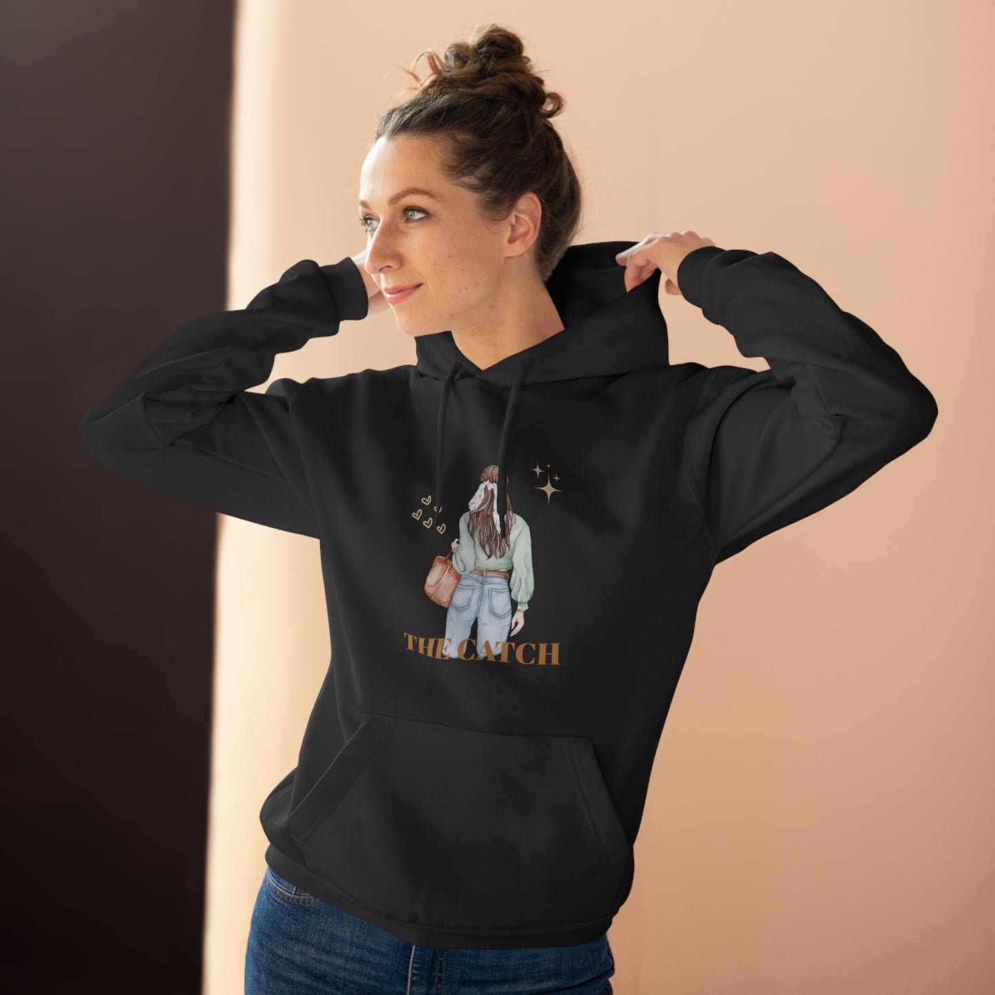 Stylish Pullover Hoodie - "THE CATCH" Design for Everyday Comfort - THE CATCH