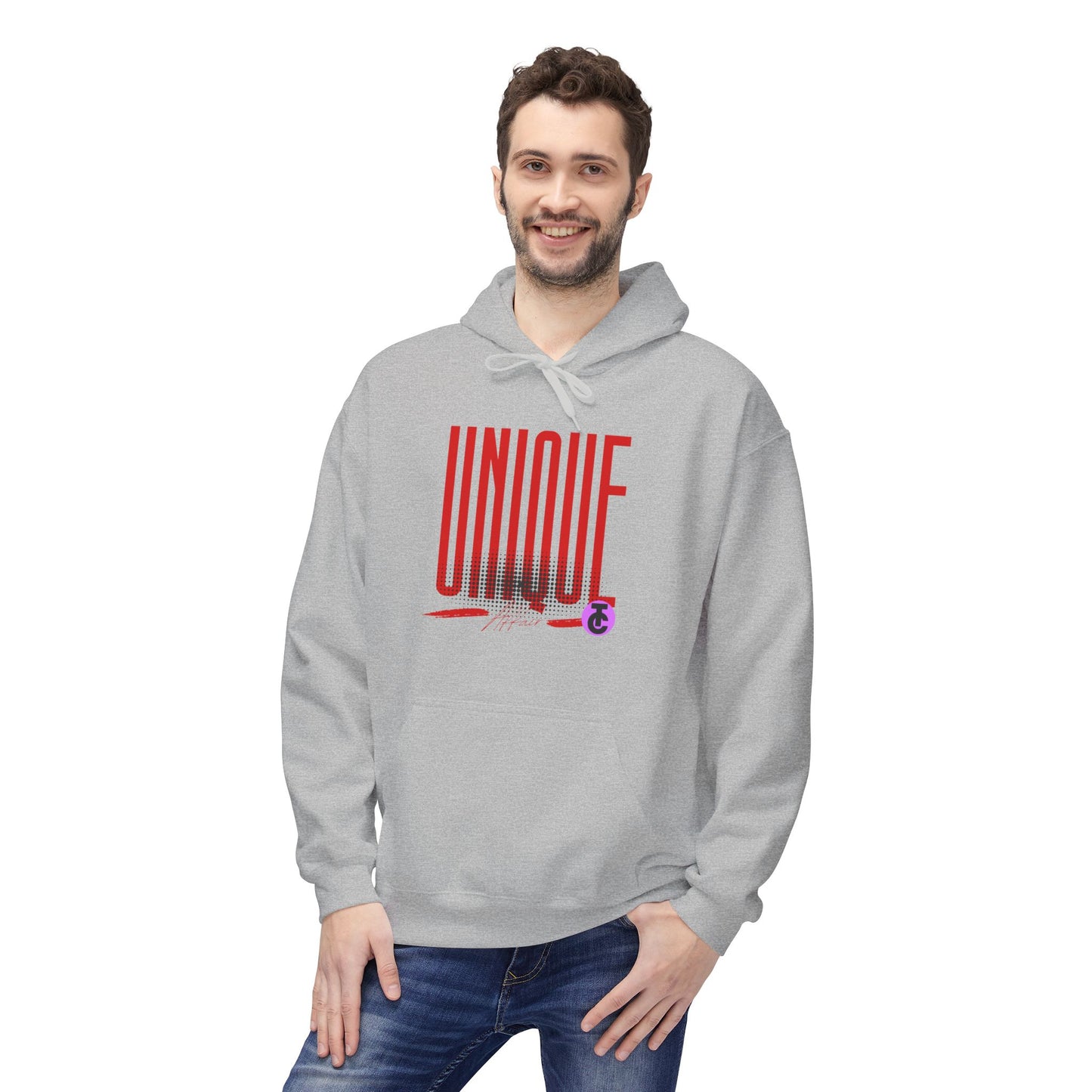 Unique Softstyle Fleece Hoodie - Trendy Graphic Sweatshirt - THE CATCH