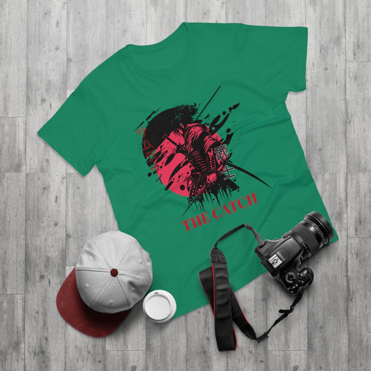 The Catch Graphic Tee for Men - Stylish Streetwear T-Shirt