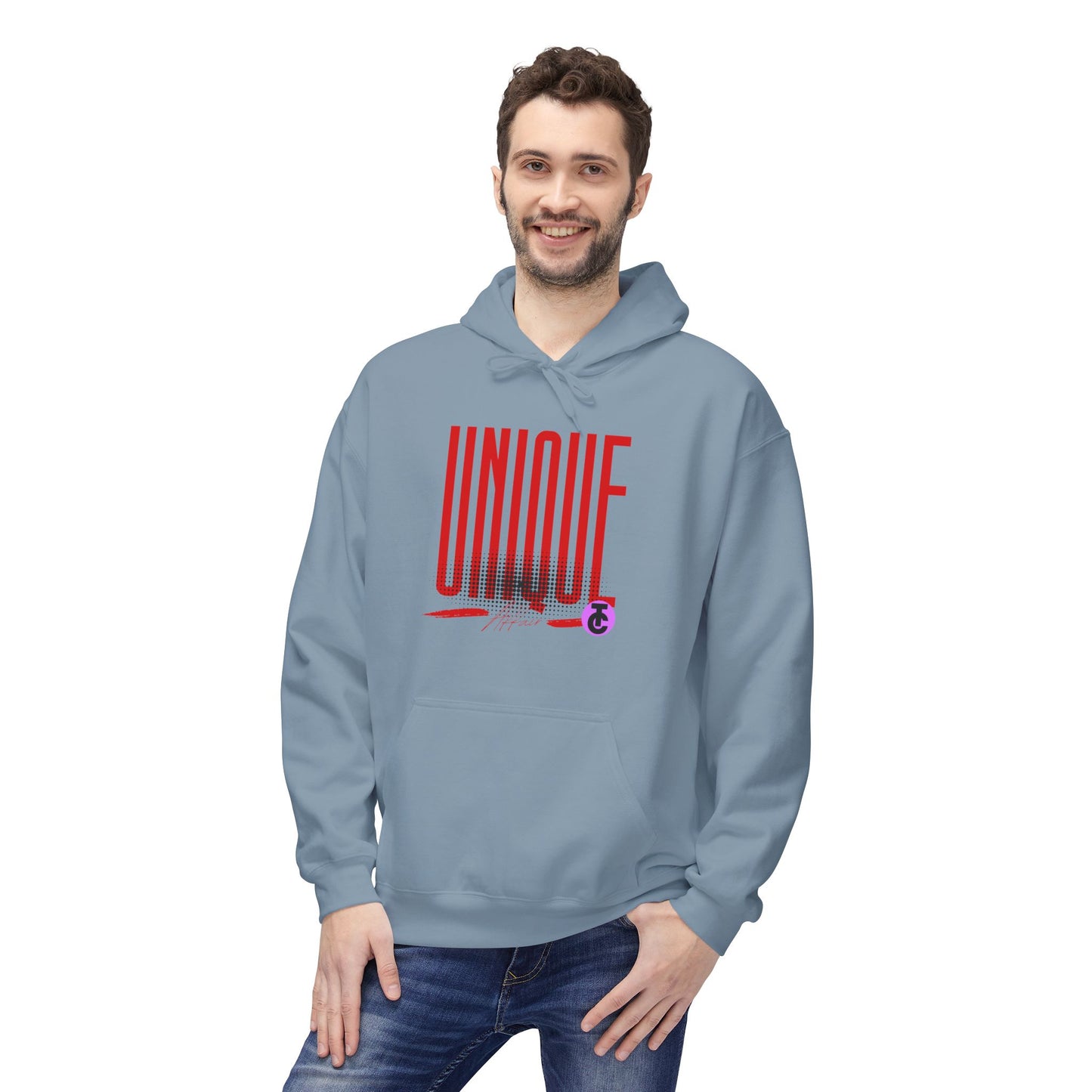 Unique Softstyle Fleece Hoodie - Trendy Graphic Sweatshirt