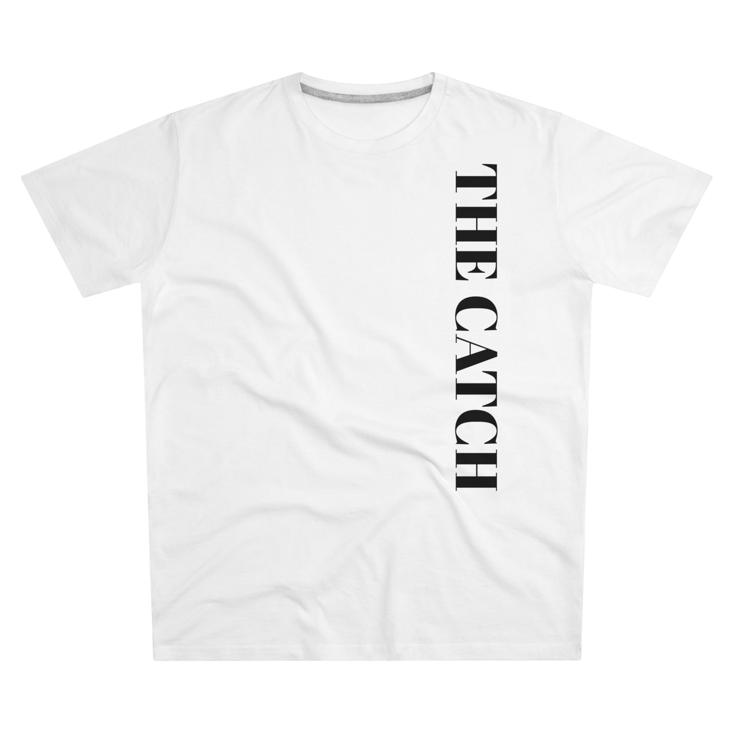 Men's Modern-Fit Tee - 'The Catch' Statement Shirt - THE CATCH