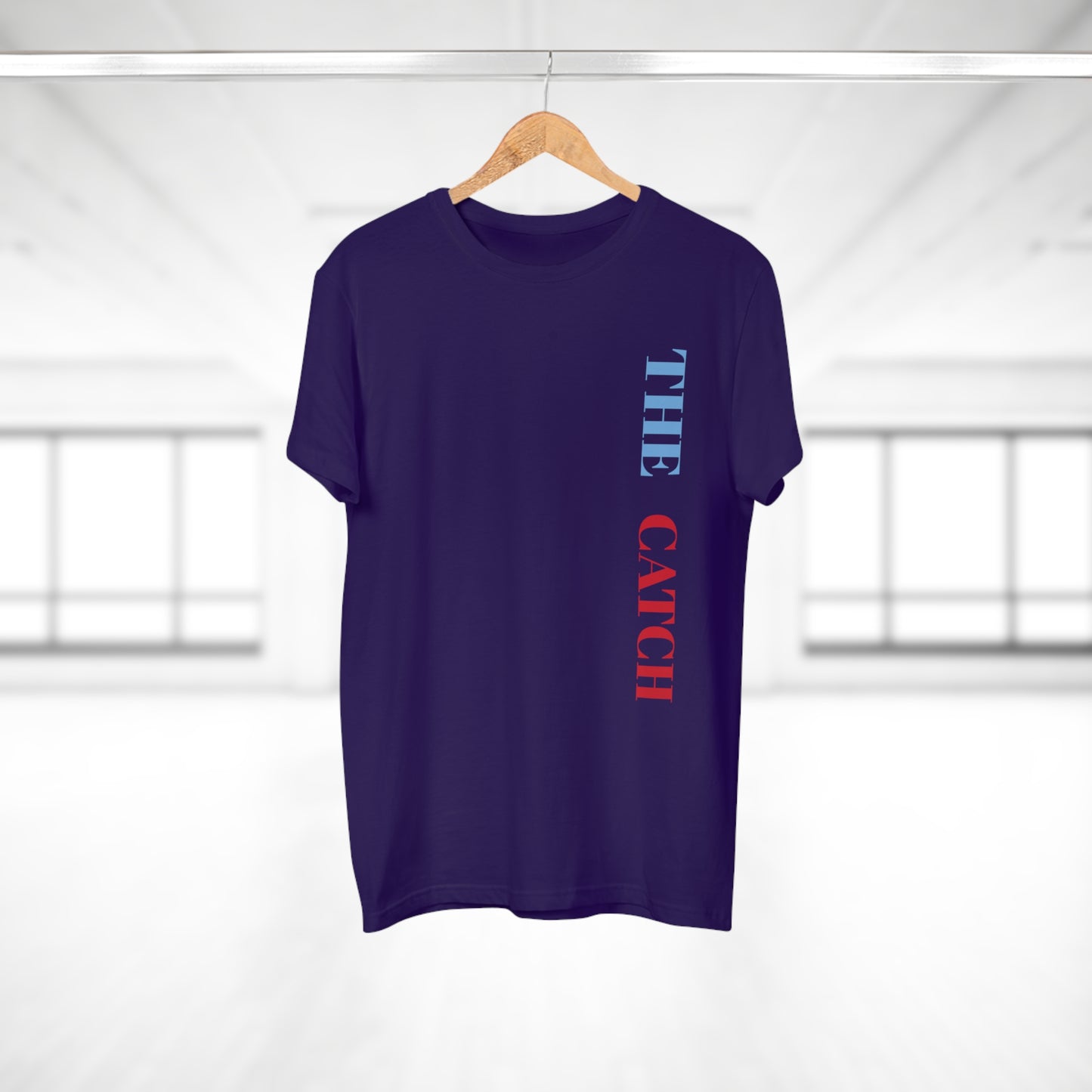 Men's Graphic T-Shirt - 'The Catch' Fallen Angel Design
