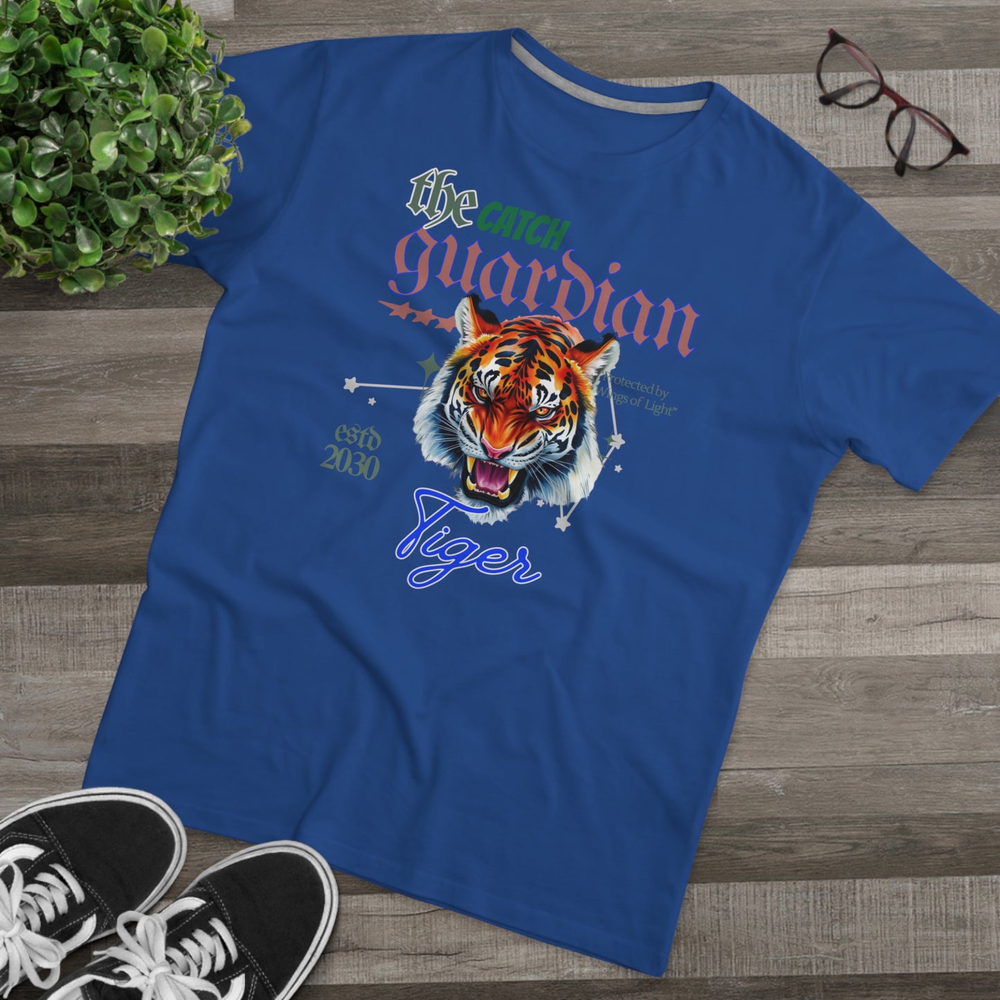 Men's Modern-fit Tiger Graphic Tee - The Catch Guardian 2030
