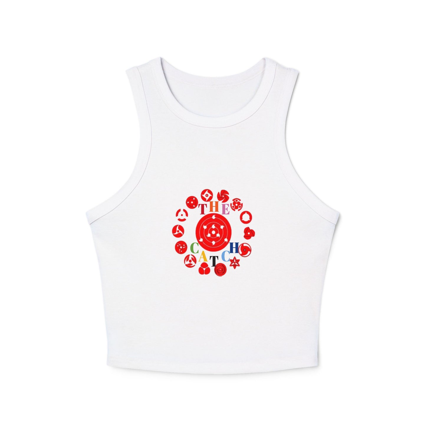 Women's Micro Rib Racer Tank Top - THE CATCH