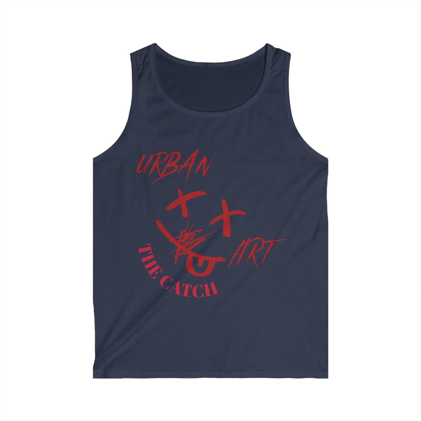 Men's Urban Art Tank Top - Streetwear Style for Creative Souls - THE CATCH