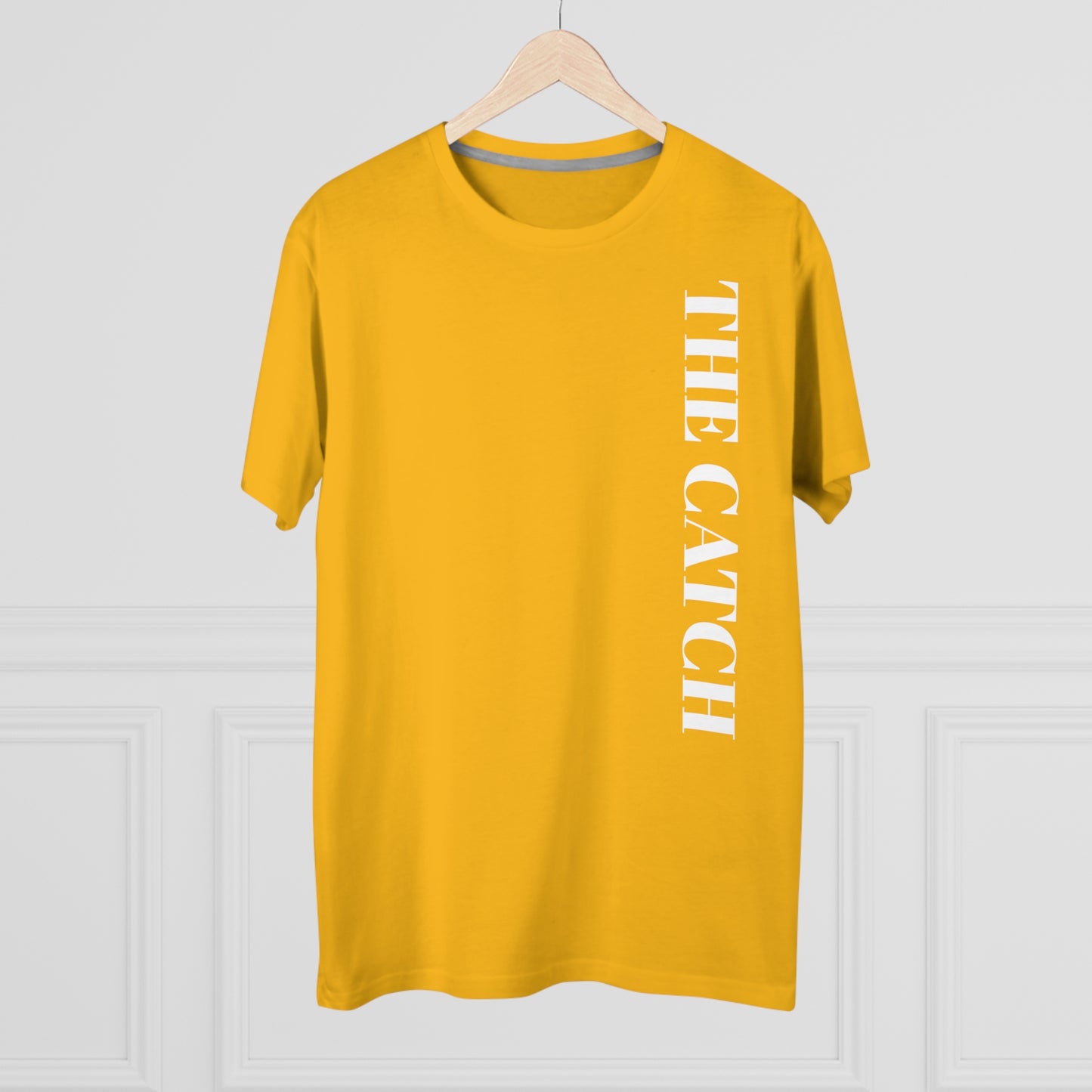 Men's Modern-Fit Tee - Stylish Casual Tee with "THE CATCH" Design